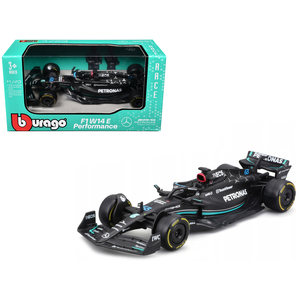 Bburago Mercedes-AMG F1 W14 #63 George Russell 1/43 Diecast Car