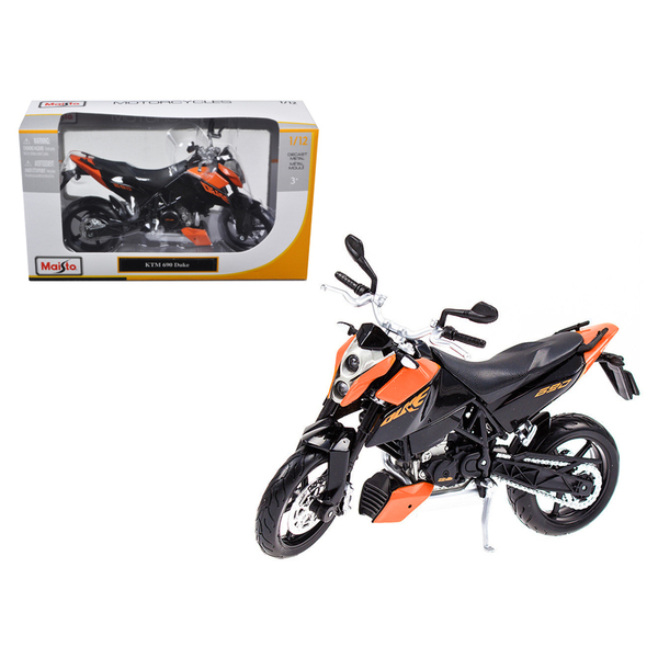 Maisto KTM 690 Duke Orange/Black 1/12 Scale Motorcycle Model