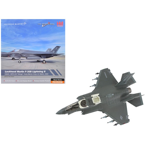 Hobby Master F-35B Lightning II 1/72 Diecast - VMFA-225 Vikings