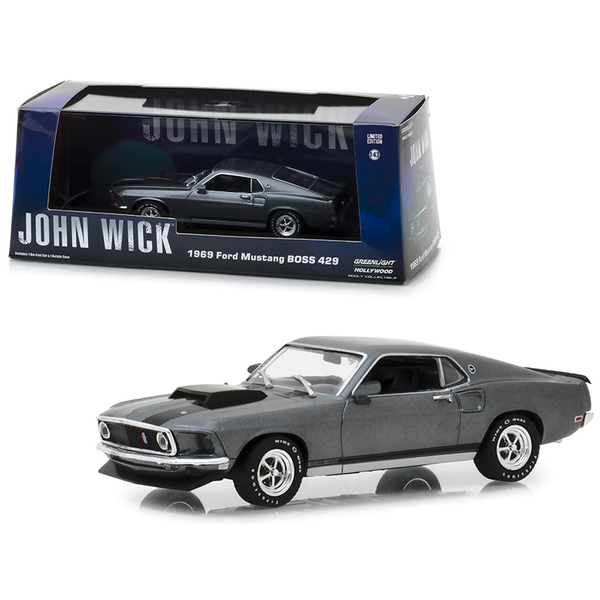 Greenlight 1969 Ford Mustang BOSS 429 John Wick Movie