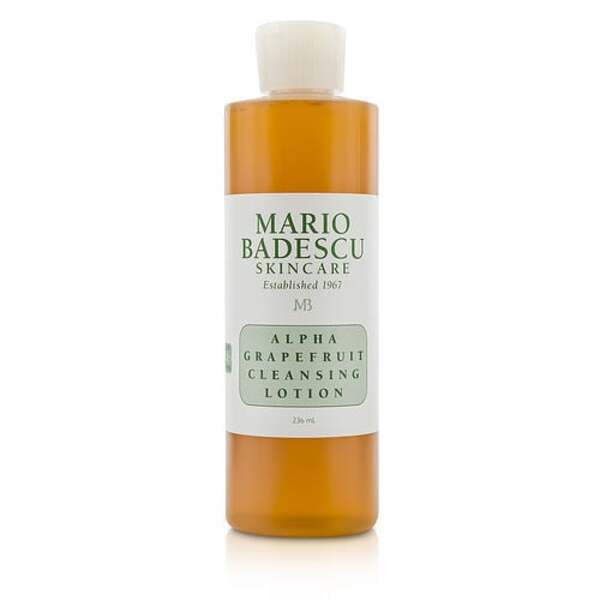 Mario Badescu Alpha Grapefruit Cleansing Lotion (8 fl oz / 236 ml) - Gentle Exfoliating Toner for All Skin