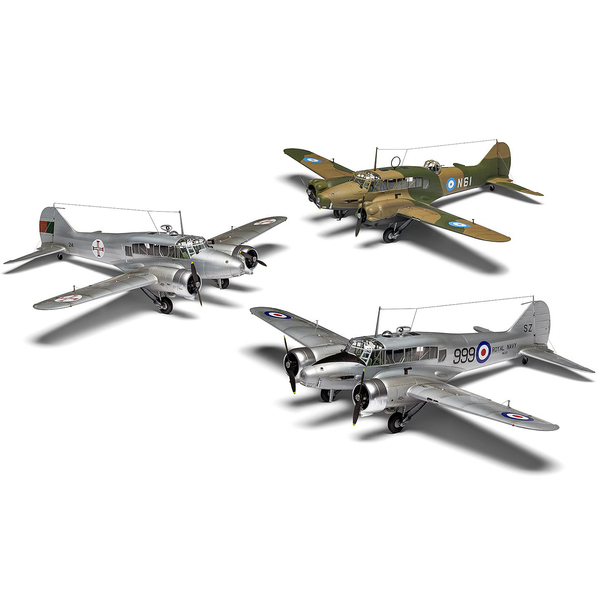 Airfix Avro Anson Mk.I 1/48 Scale Aircraft Kit - 10.5in