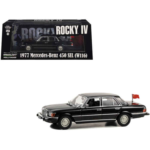 Greenlight 1977 Mercedes 450 SEL W116 Rocky IV 1/43 Diecast
