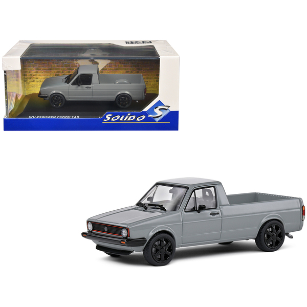 Solido 1982 Volkswagen Caddy MKI Pickup Nardo Gray 1/43