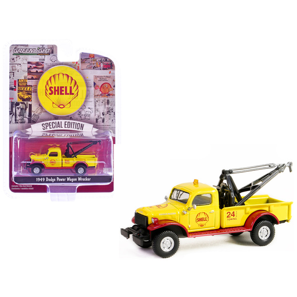 Greenlight 1949 Dodge Power Wagon Tow Truck - Shell Oil