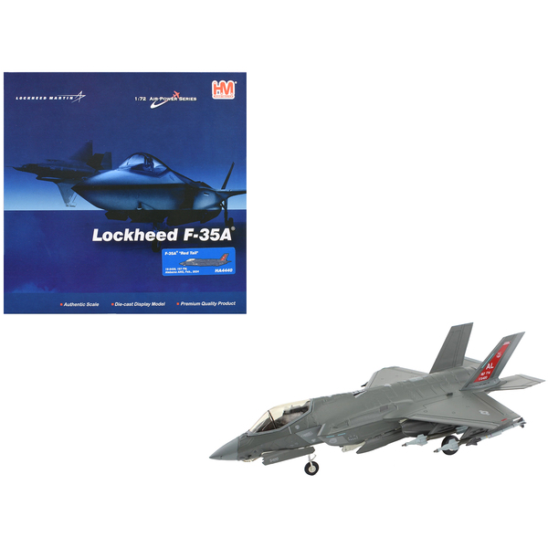 Hobby Master F-35A Lightning II 1/72 Diecast - Red Tail