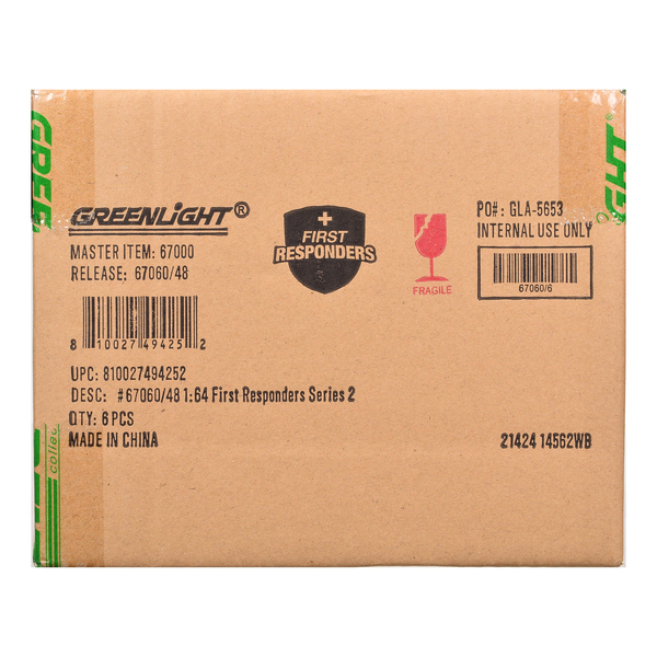 Greenlight First Responders Set 6 Cars 1/64 Scale