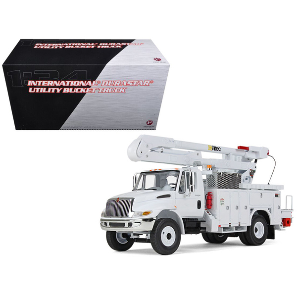 First Gear International DuraStar Bucket Truck - 1/34 Scale White