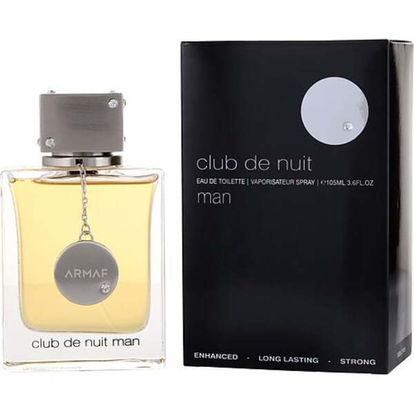 Armaf Club De Nuit: Bold Eau de Toilette Spray - 3.6 Oz for Men