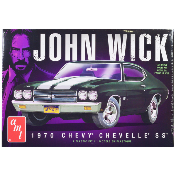 AMT 1970 Chevy Chevelle SS 'John Wick' Movie 1/25 Model Kit