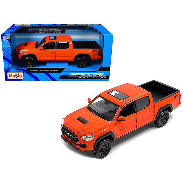 Maisto 2023 Toyota Tacoma TRD PRO "Solar Octane Orange" 1/27 Diecast