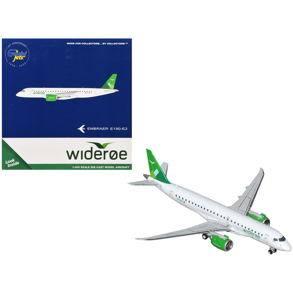 GeminiJets Wideroe E190-E2 (LN-WEA) 1/400 Scale Model