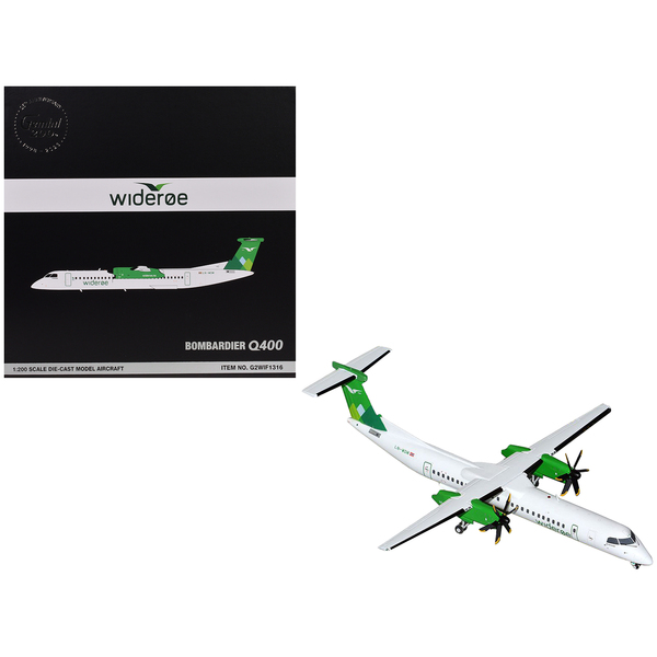 GeminiJets Wideroe Q400 (LN-WDM) 1/200 Scale Model