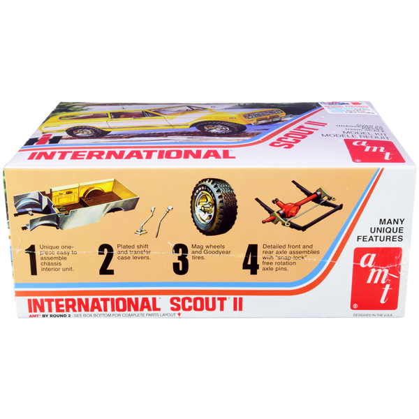 AMT 1971 International Harvester Scout II 1/25 Scale Model Kit