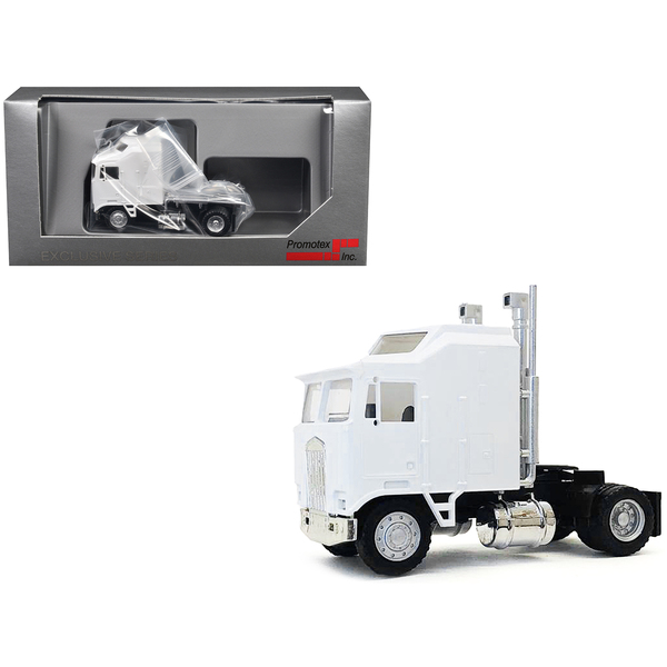 Promotex Kenworth K100 Single-Axle Truck White HO Scale