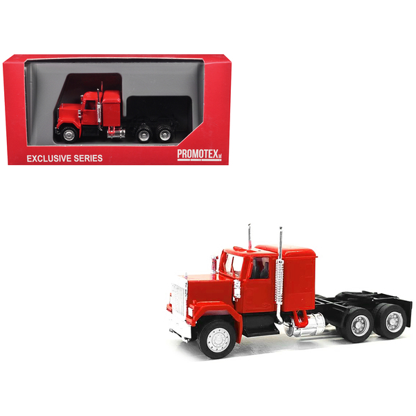 Promotex GMC Sleeper Cab - Red HO Scale 1/87