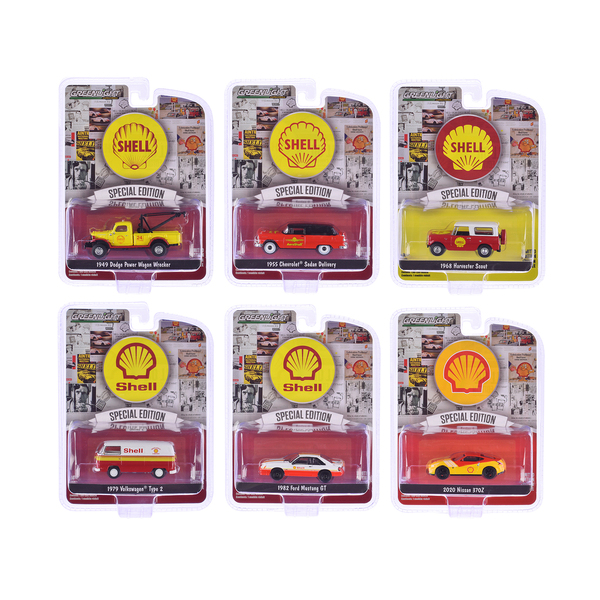 Greenlight Shell Oil Series 2 1/64 Scale Diecast Cars