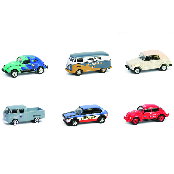 Greenlight Club Vee-Dub Series 20 1/64 Scale Diecast Cars