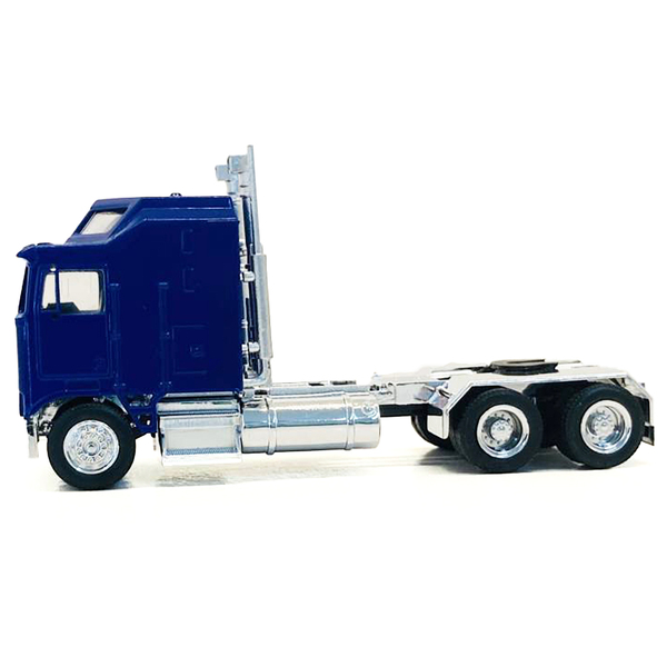 Promotex Blue Kenworth K100 w/ Chrome Chassis HO Model