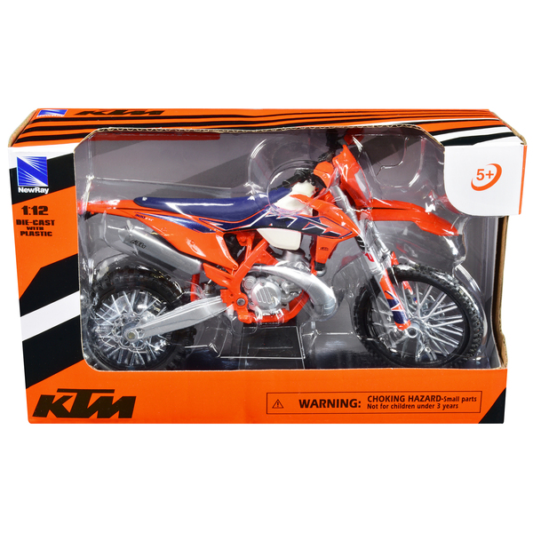 New Ray KTM 300 EXC-TPI Dirt Bike - Orange 1/12 Scale