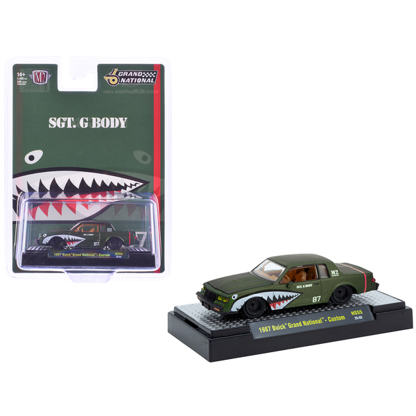 M2 Machines 1987 Buick Grand National "Sgt. G Body" 1/64