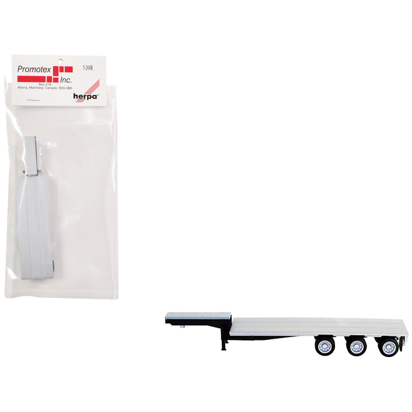 Promotex HO Scale 28ft Tri-Axle Hay Float Trailer