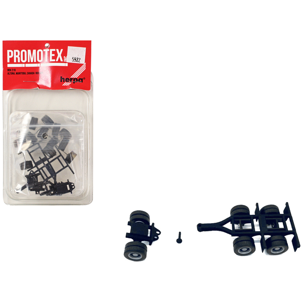 Promotex HO Lowboy Dual Axle Booster w/Fenders (2 Sets)