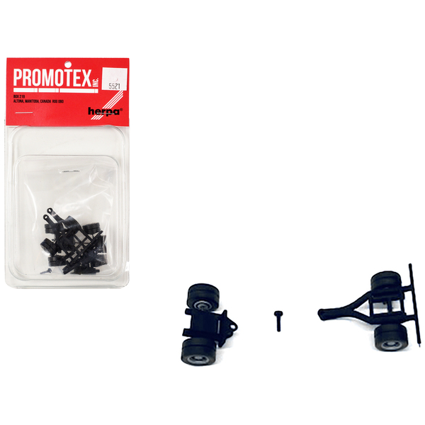 Promotex HO Single Axle Booster with Fenders (2 Sets)