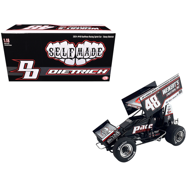 ACME #48 Danny Dietrich Winged Sprint Car 1/18 Diecast Model