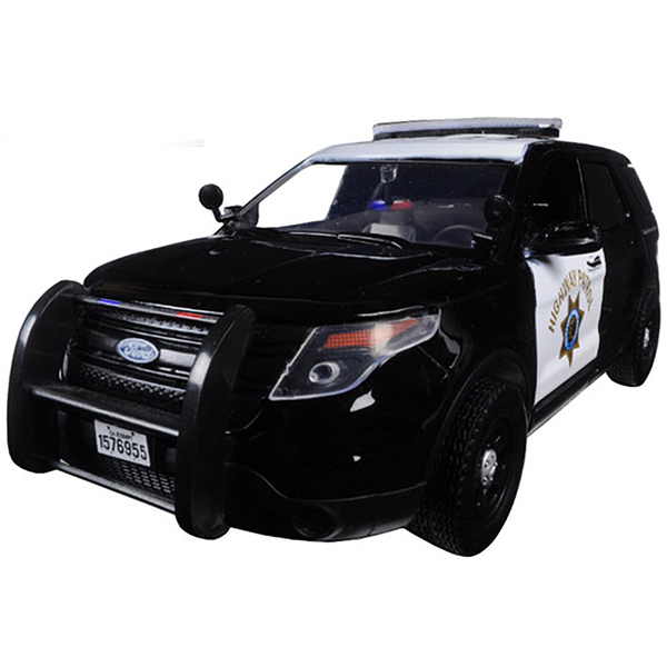 Motormax Ford Interceptor Police Utility 1:24 CHP