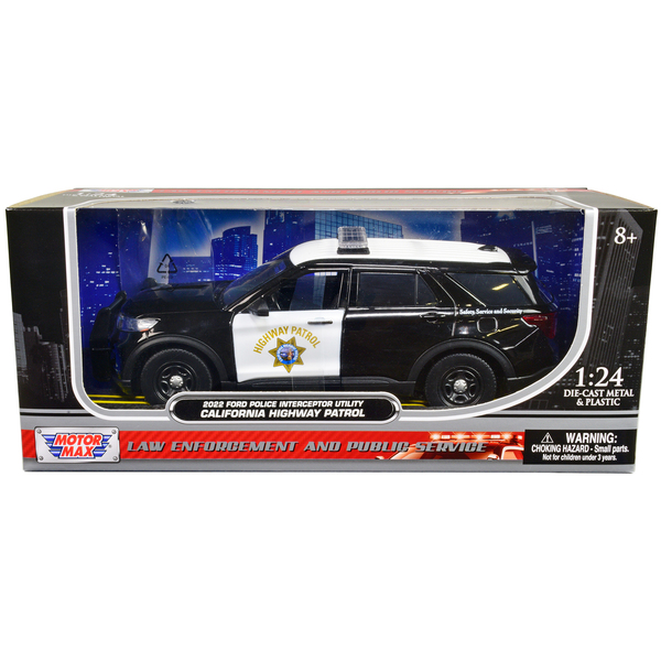 Motormax 2022 Ford Police Interceptor Utility 1:24 CHP