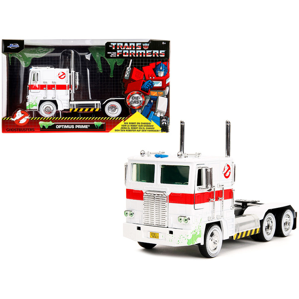 Jada Hollywood Rides G1 Optimus Prime 'Ghostbusters' Truck 1/24