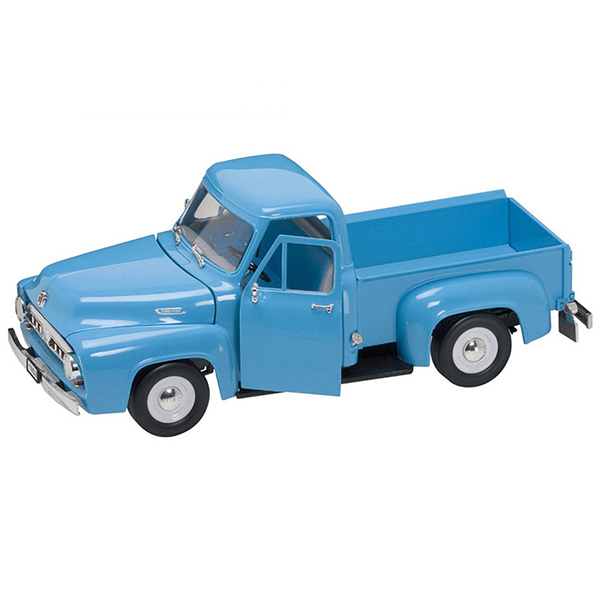 Road Signature 1953 Ford F-100 Pickup 1:18 Light Blue Diecast Model