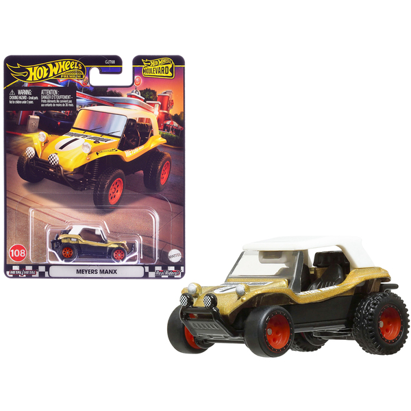 Hot Wheels Boulevard Meyer Manx Dune Buggy Gold