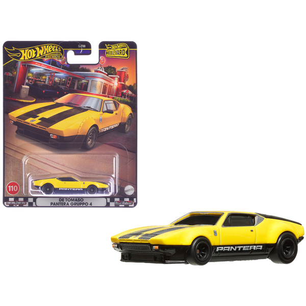 Hot Wheels De Tomaso Pantera Gruppo 4 Yellow/Black