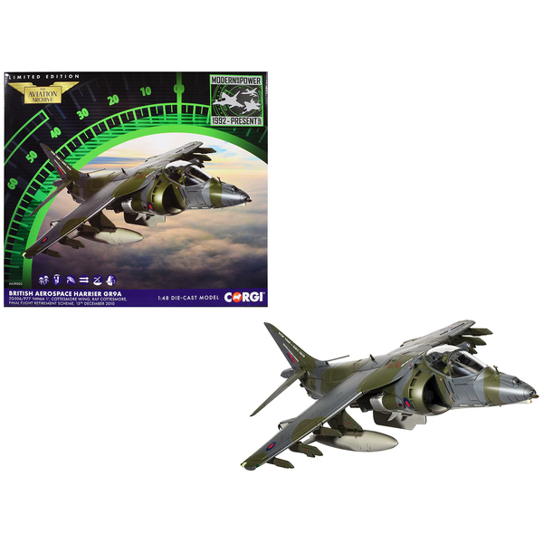 Corgi 1/48 Harrier GR9A "Ninja 1" Diecast Model