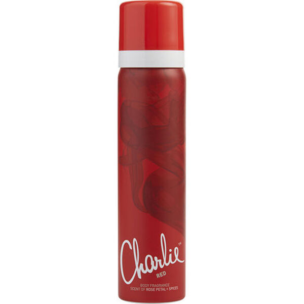 Charlie Red Body Spray - 2.5 Oz - For Women - A Timeless Fragrance