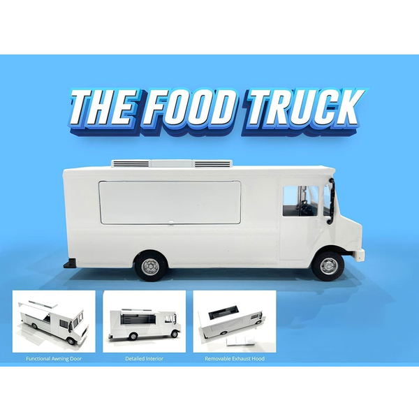 American Diorama Food Truck - 1/64 Scale Diecast
