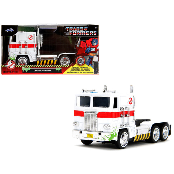 Jada G1 Optimus Prime Ghostbusters Truck - 5-inch Diecast