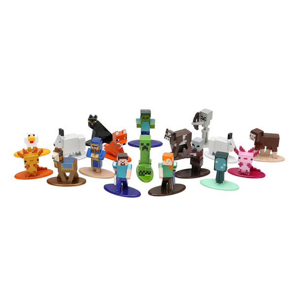 Jada Minecraft Nano Metalfigs 18-Figure Set