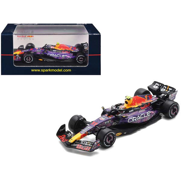Spark Red Bull RB19 Sergio Perez Las Vegas GP 1/64 Diecast