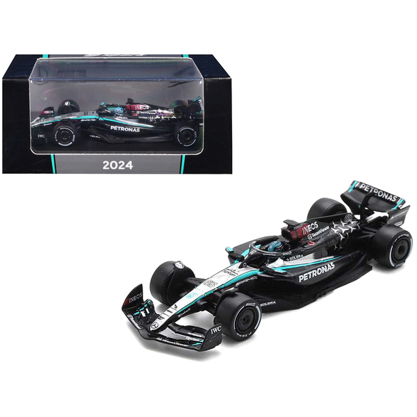 Spark Mercedes-AMG F1 W15 George Russell Bahrain GP 1/64 Diecast