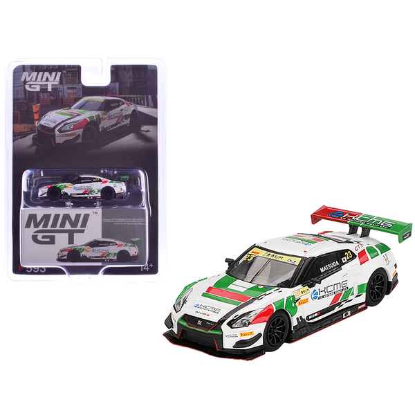 Mini GT 1/64 Nissan GT-R NISMO GT3 #23 KCMG Macau