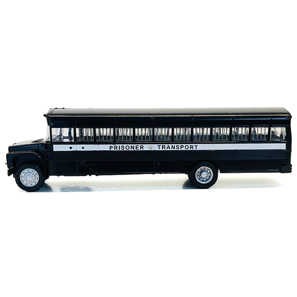 Promotex Prisoner Transport Bus - Black 1/87 HO Scale