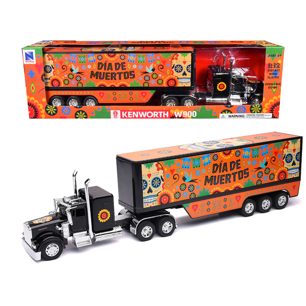 New Ray Kenworth W900 Dia De Muertos Truck 1/32