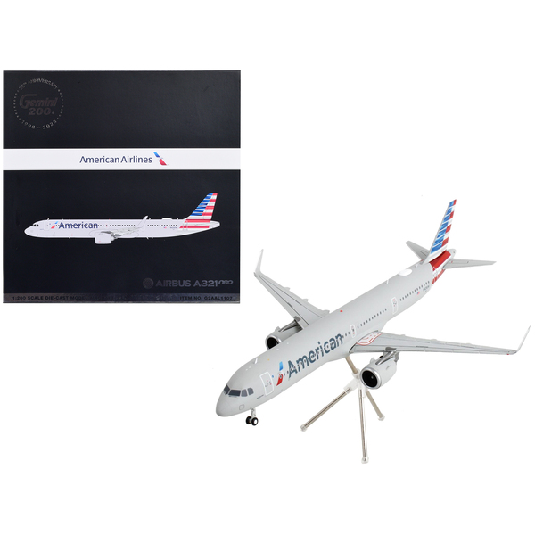 GeminiJets American Airlines A321neo 1/200 Scale Model