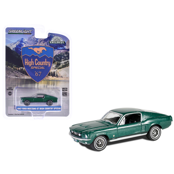 Greenlight 1967 Mustang GT Fastback 'High Country' 1/64