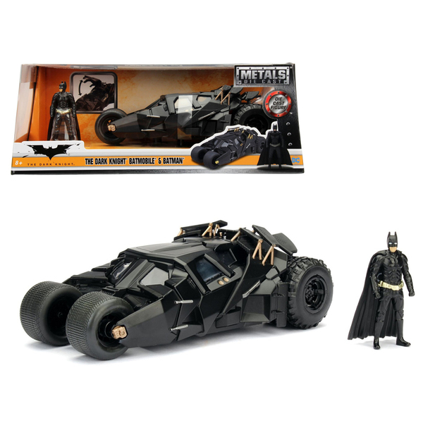 Jada The Dark Knight Tumbler Batmobile 1/24 w/Batman
