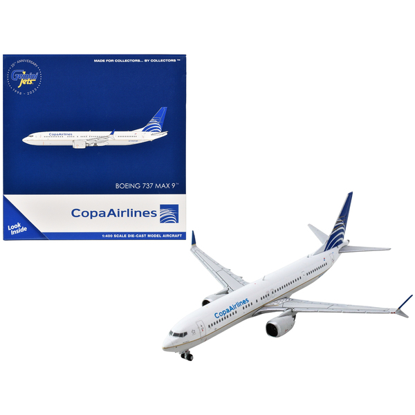 GeminiJets Copa Airlines Boeing 737 MAX 9 1/400 Scale Model