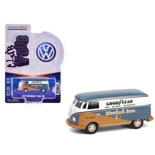 Greenlight 1/64 '64 VW Panel Van "Goodyear"